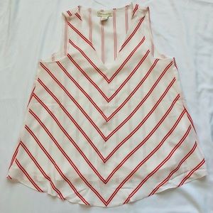 Striped Tank Top Blouse